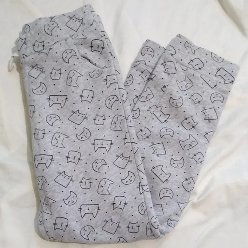 Cat and Jack grey Cat sweat Pants 4-5